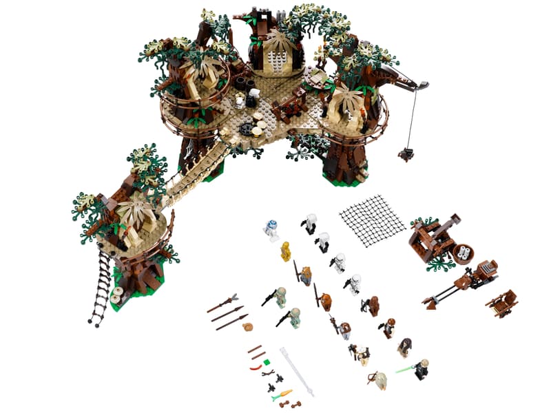 ewok village 10236 star wars ultimate collector series