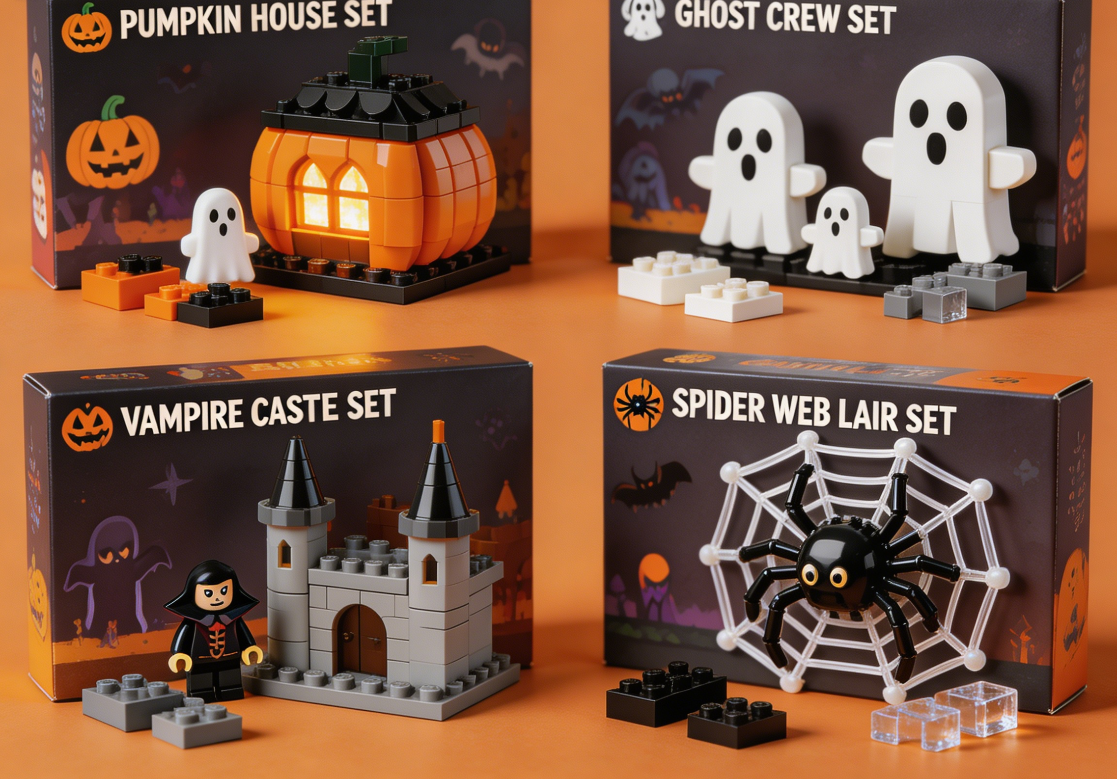 unleash spooky creativity with halloween building block sets
