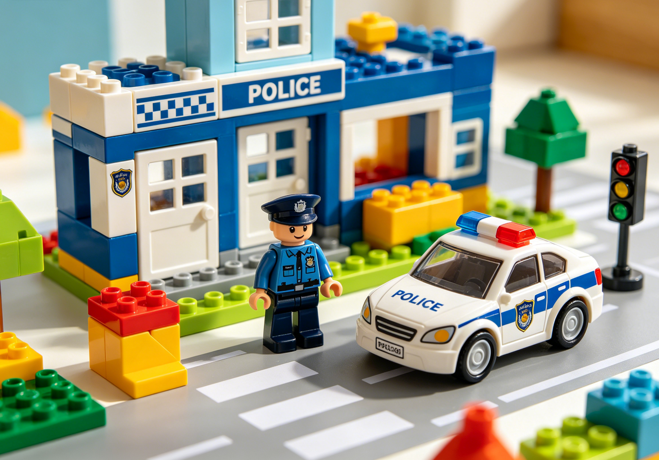 unlock creativity and learning: the ultimate guide to police building block sets