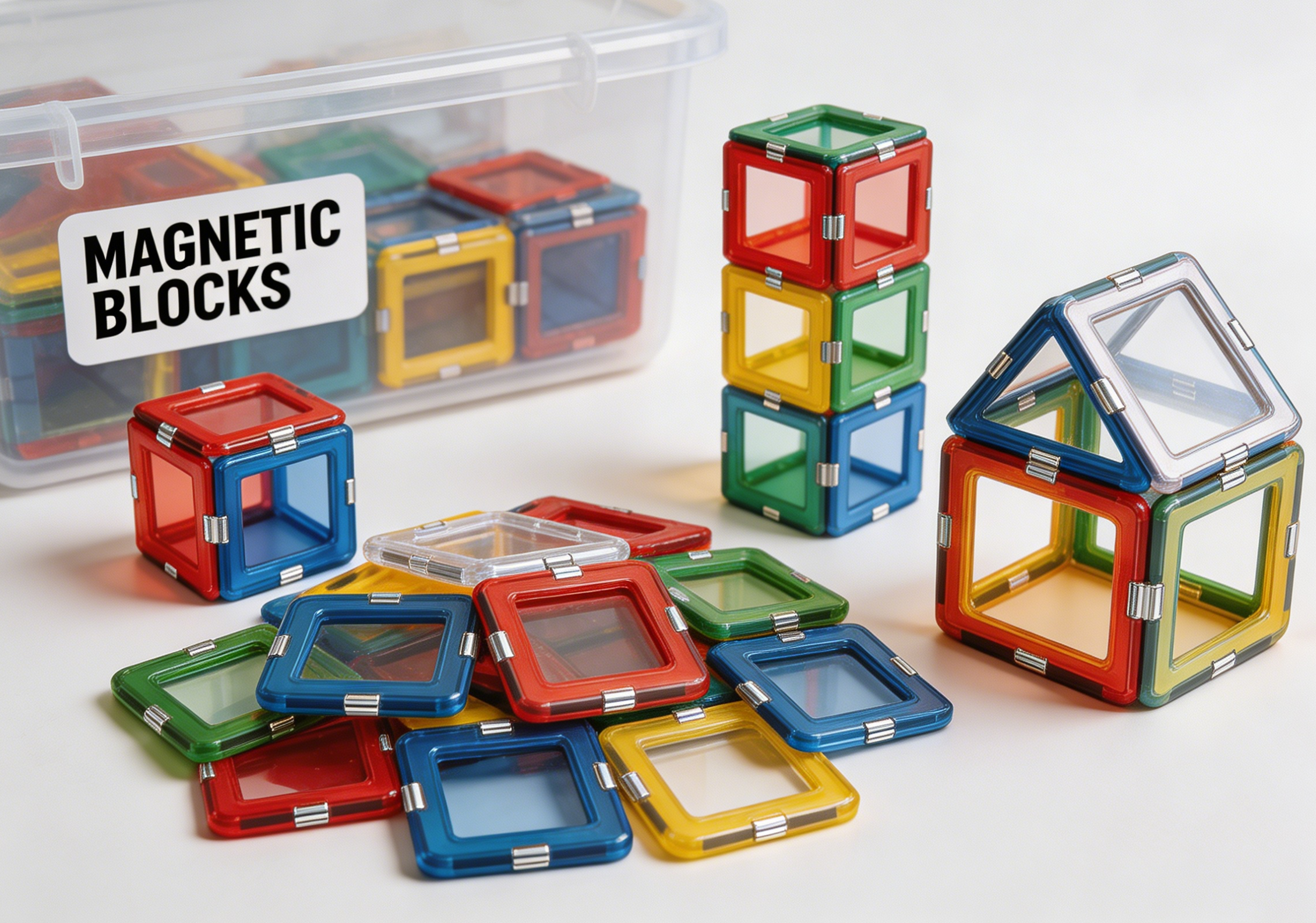 unlock creativity and learning: the ultimate guide to magnetic building block sets