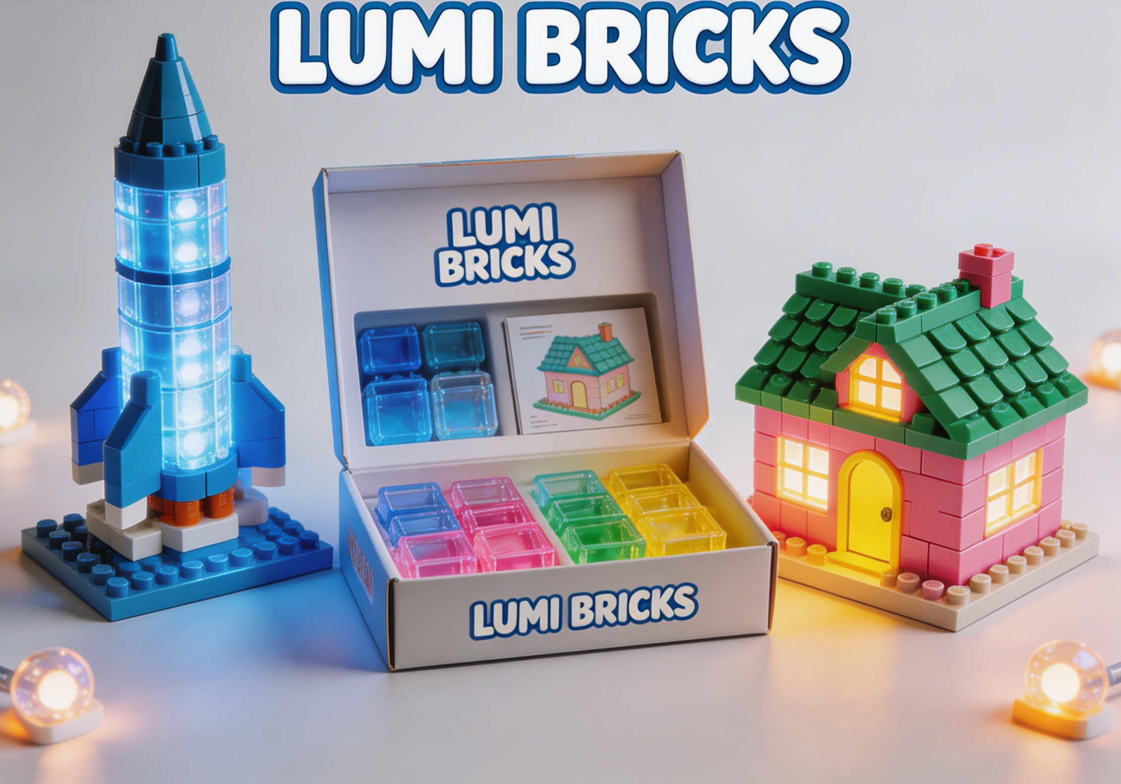 illuminating your creations: a deep dive into lumi bricks building block sets