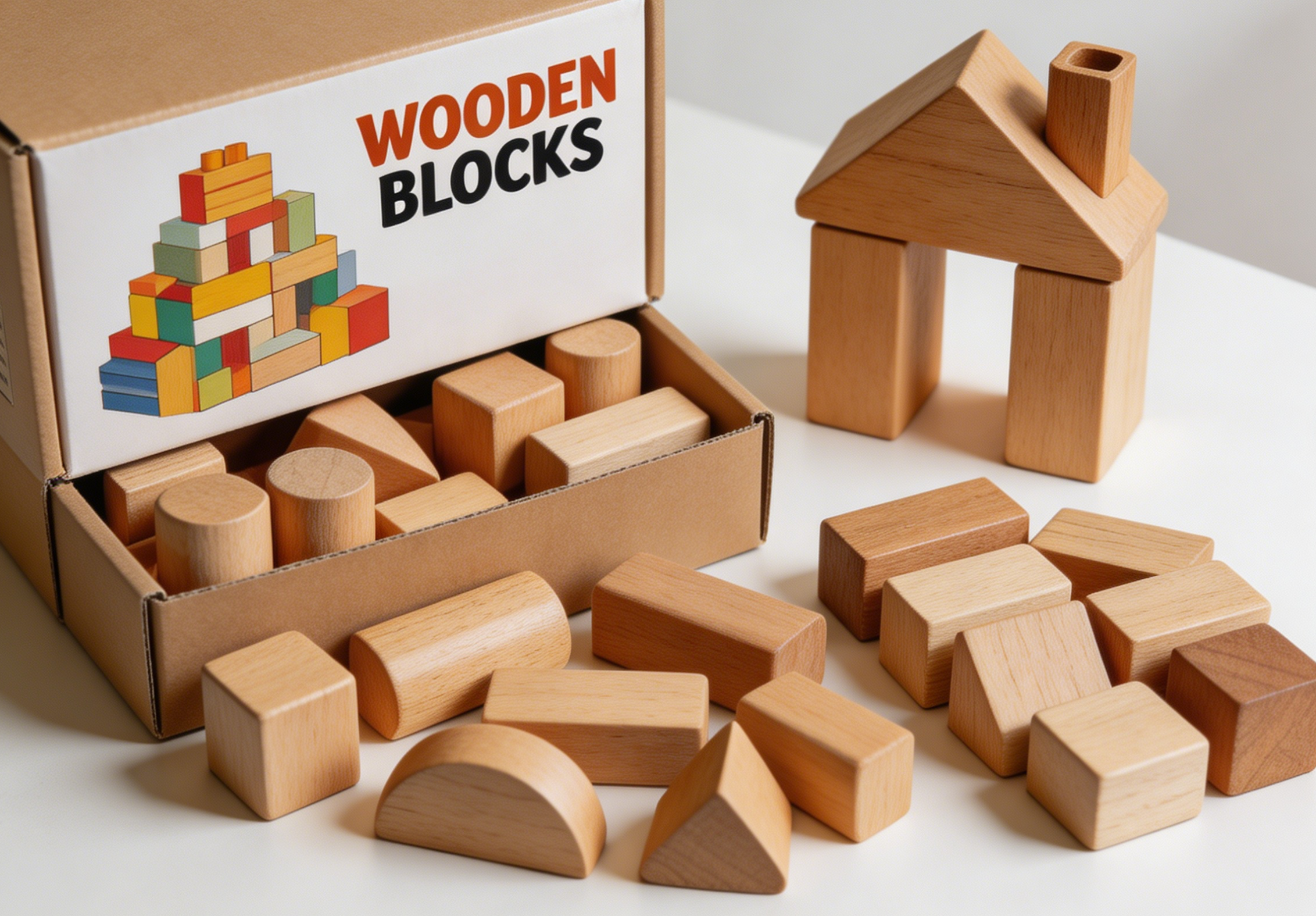 the enduring charm and educational power of wood building block sets