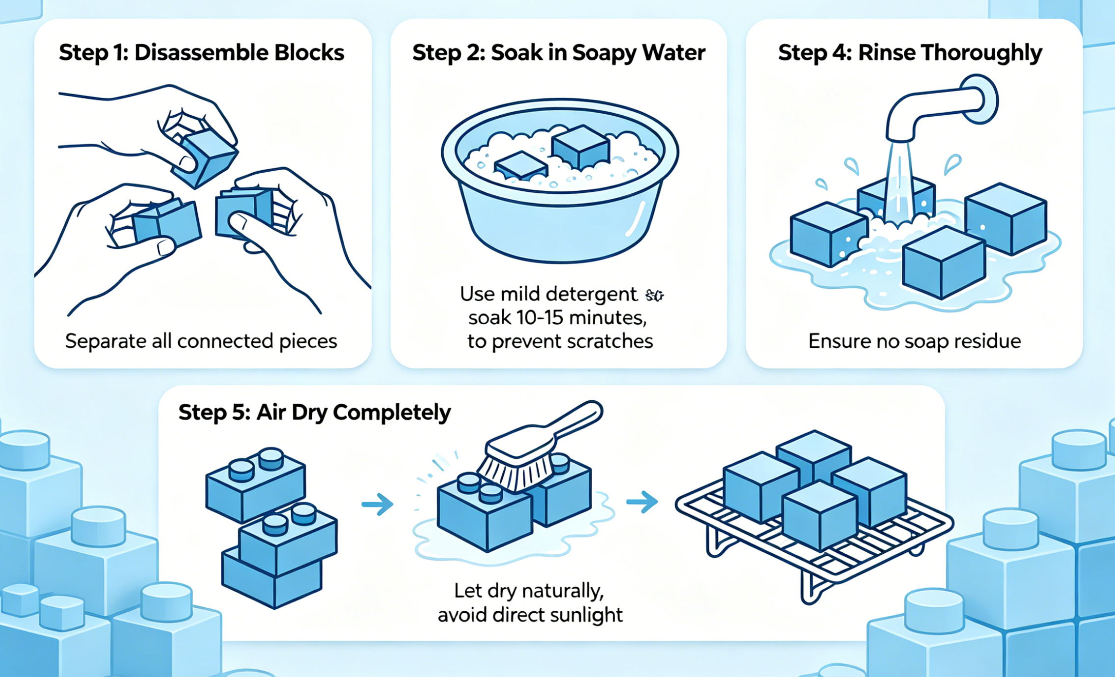 how to clean and maintain building block sets: the ultimate guide