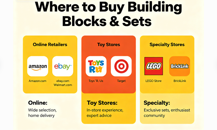 where to buy building block and sets: the ultimate guide for collectors and hobbyists