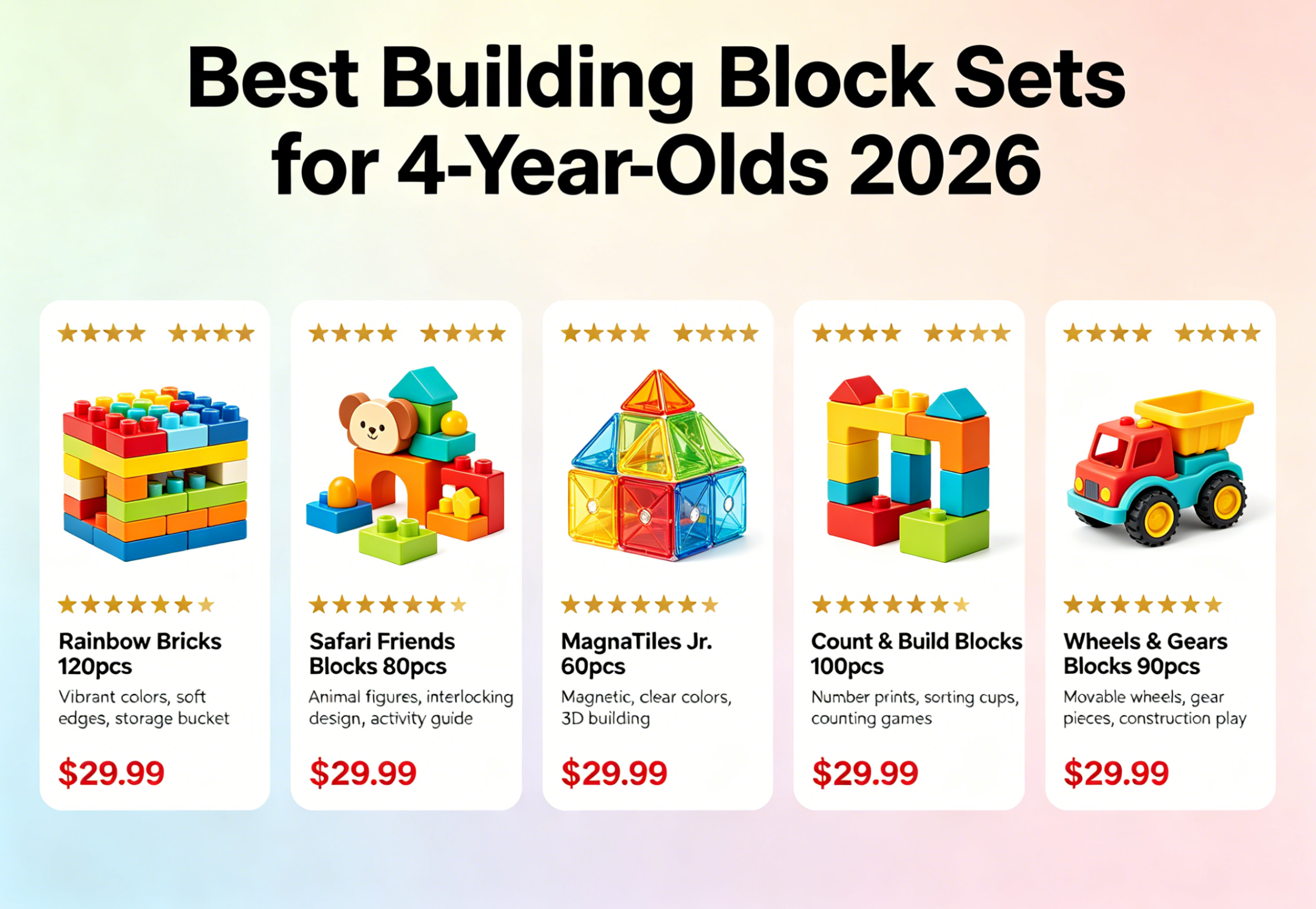 best building block sets for 4 year olds 2026: the ultimate guide to creative play