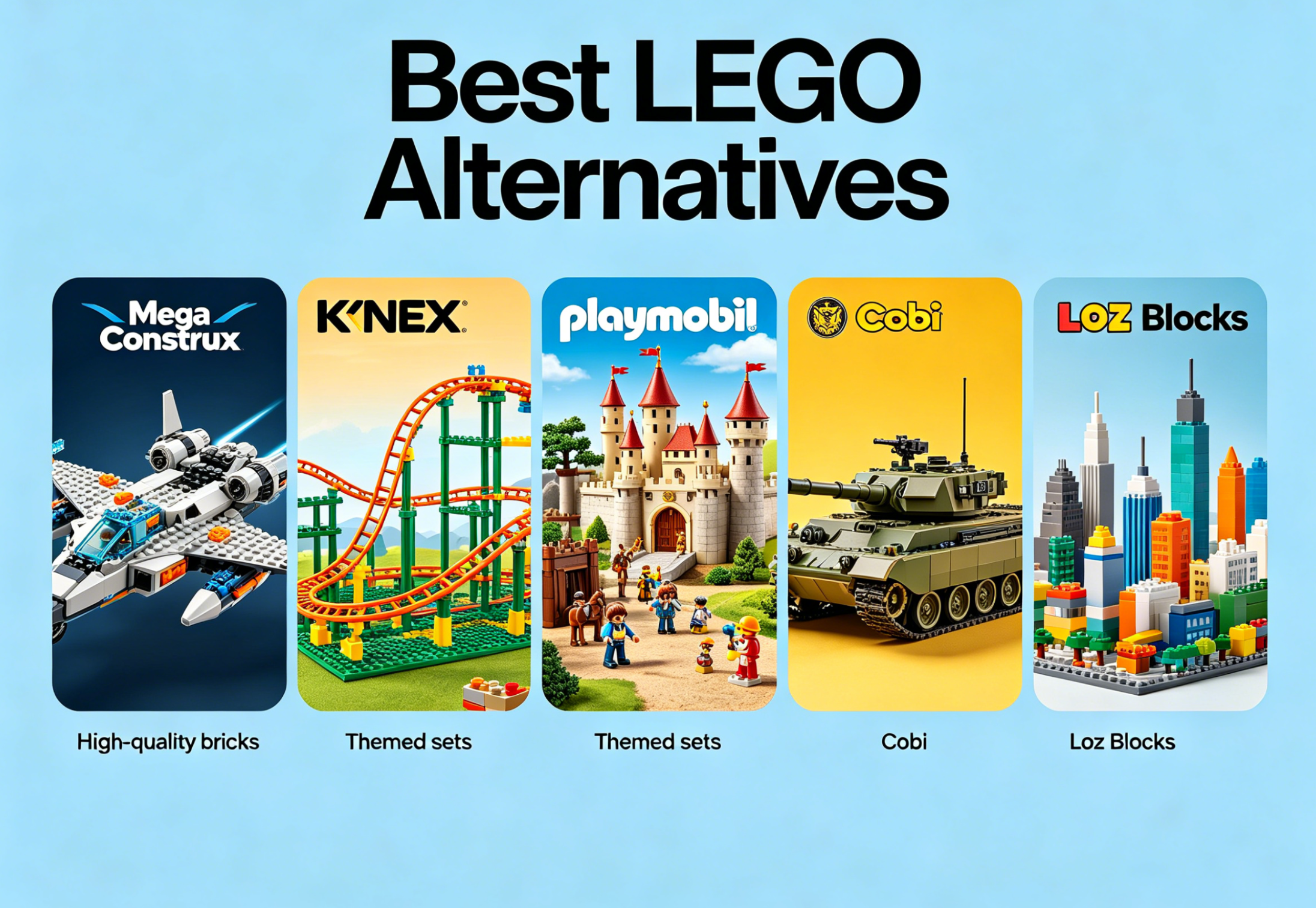 exploring the best lego alternatives for enthusiasts