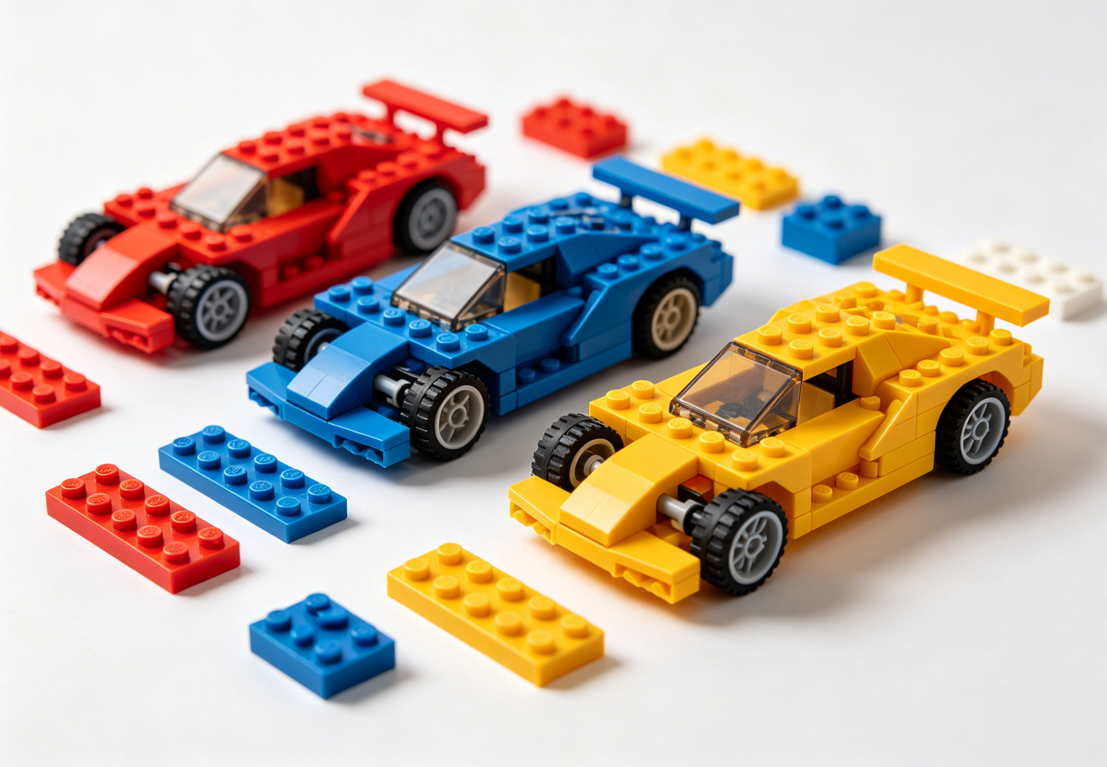 building block car sets