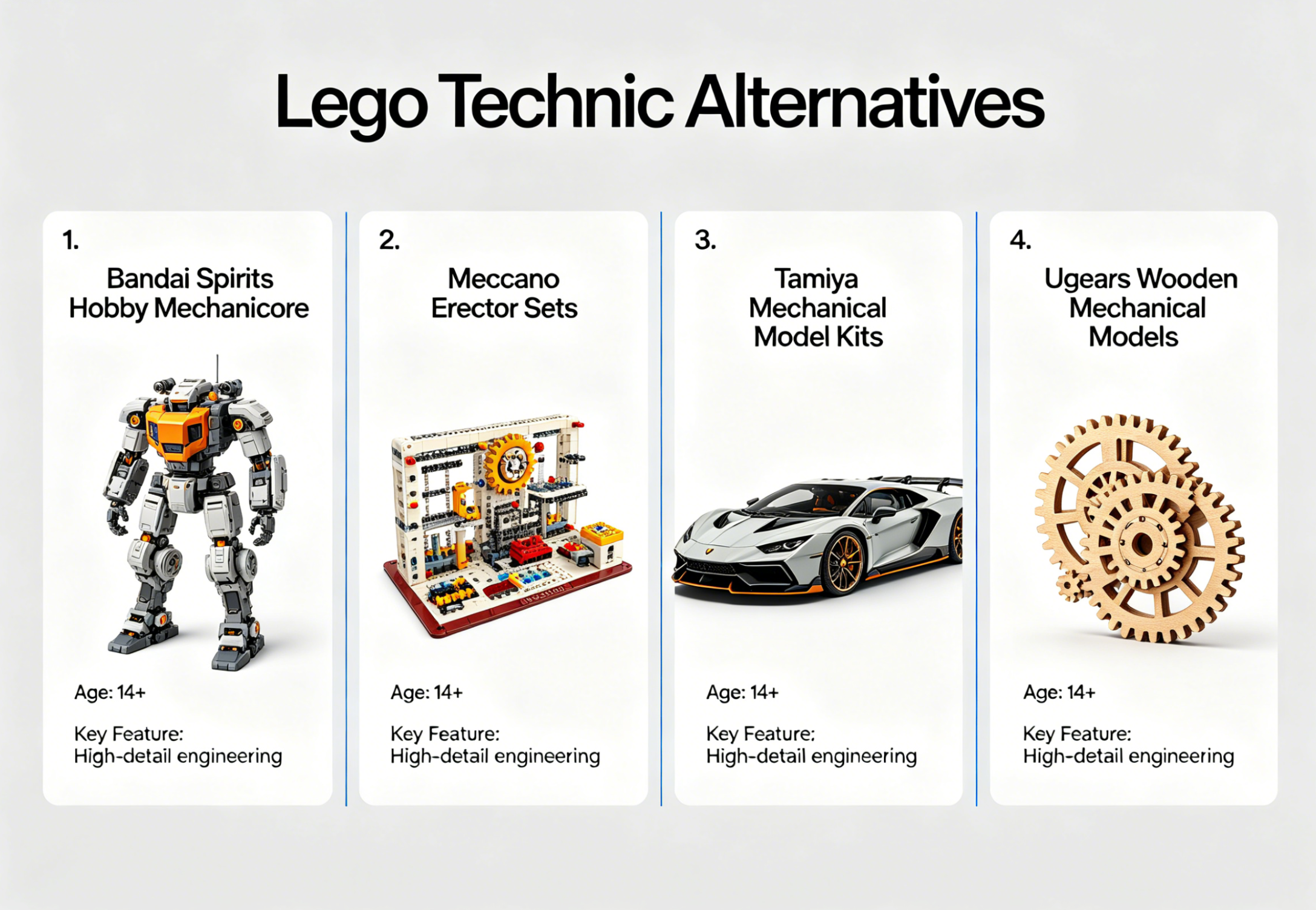 lego technic alternatives: the ultimate guide for model enthusiasts