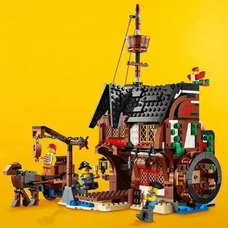 Groot Piraten schip met 2 masten 31109 Creator 3-in-1 - Image 4