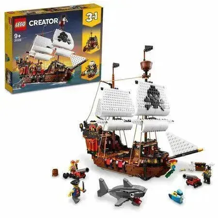 Groot Piraten schip met 2 masten 31109 Creator 3-in-1