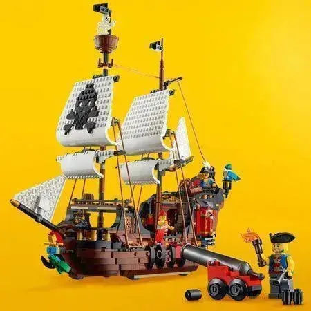 Groot Piraten schip met 2 masten 31109 Creator 3-in-1 - Image 3
