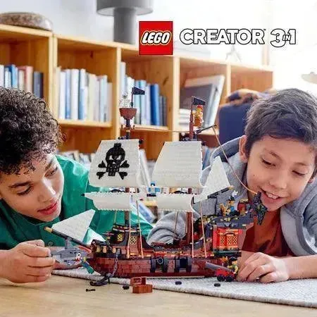 Groot Piraten schip met 2 masten 31109 Creator 3-in-1 - Image 5