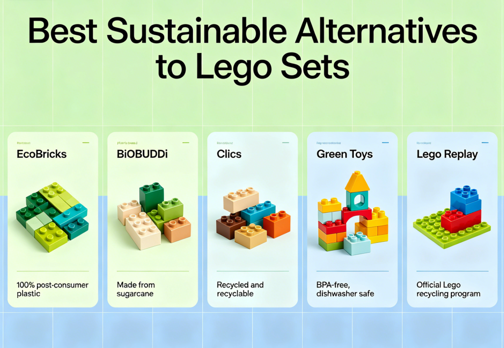 best sustainable alternatives to lego sets