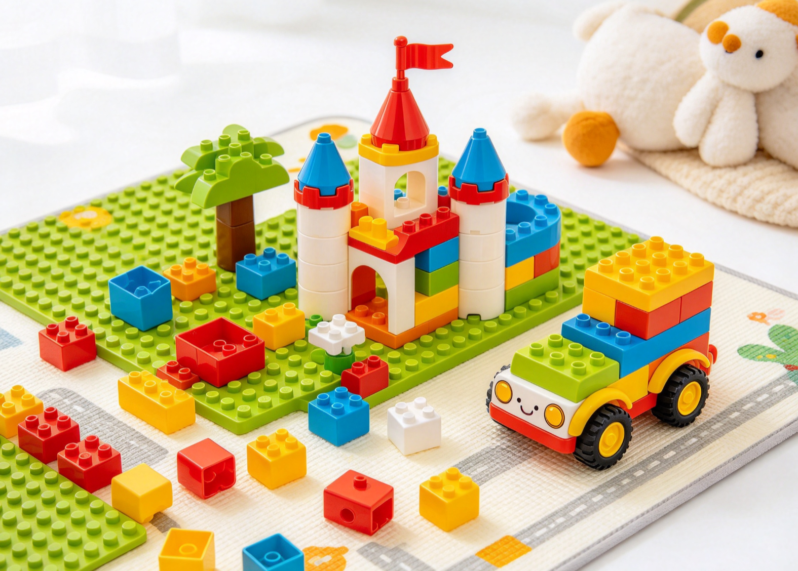 brick building toys for kids, kids brick building toys